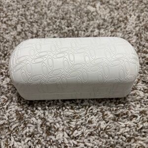 Oakley White Embossed Sunglasses Case